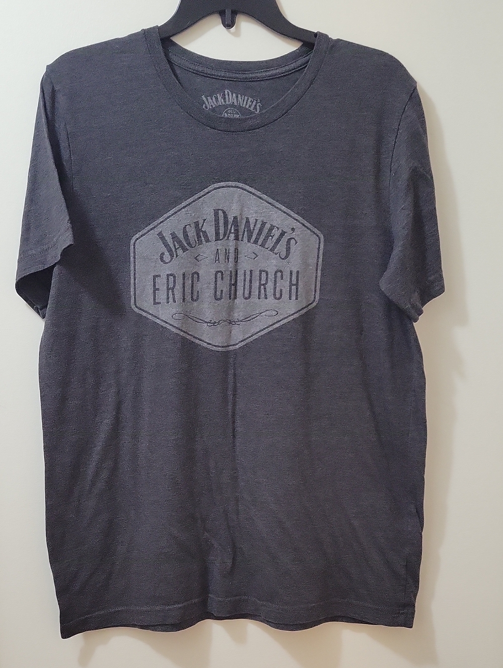 Jack Daniels Black Eric Church Logo Short Sleeve Tee